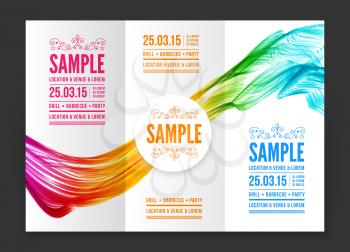 Vector abstract smoke. Abstract banner smoke. Holi. Background for banner, card, poster, poster, identity, web design - stock vector