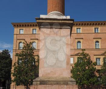 Column of San Domenico in Bologna, Italy