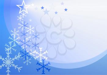 Christmas background with copy space for greetings