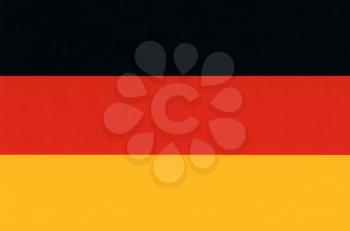 the German national flag of Germany, Europe
