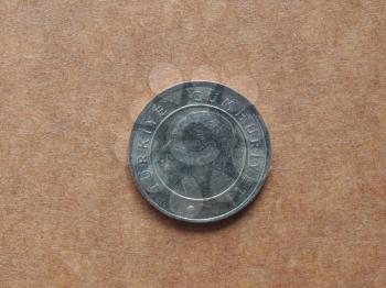 Money - 25 Kurus coin of Turkey