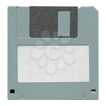 Magnetic floppy disk for computer data storage