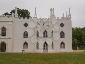 Horace Walpole Strawberry Hill gothic villa built in London Twickenham in 1749