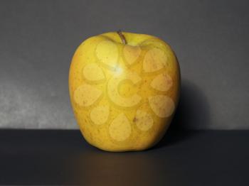 yellow apple (Malus domestica) fruit vegetarian food