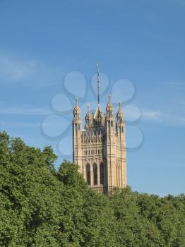 Houses of Parliament Westminster Palace London gothic architecture