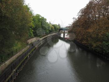 View of River Avon in Bath, UK