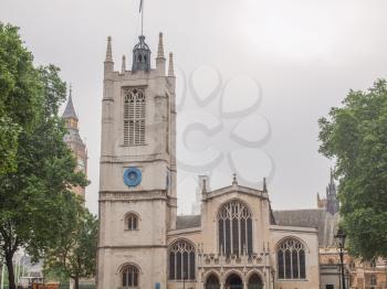 The Westminster Abbey church in London UK
