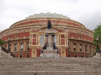 Royal Albert Hall concert room in London UK