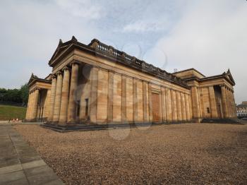 The Scottish National Gallery in Edinburgh, UK
