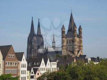 Altstadt (meaning Old Town) in Koeln, Germany