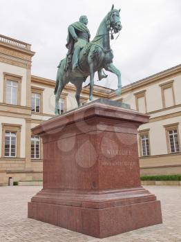 Statue of German emperor king Wilhelm I (William I)