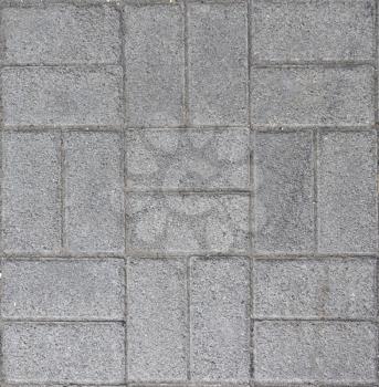 Sidewalk tile texture. Bricks background. Floor tiles