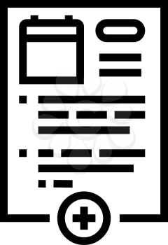 internet store product subscription line icon vector. internet store product subscription sign. isolated contour symbol black illustration