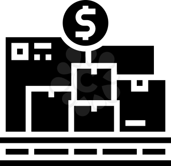 procurement service glyph icon vector. procurement service sign. isolated contour symbol black illustration