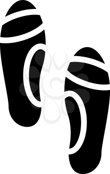 orthopedic insoles line icon vector. orthopedic insoles sign. isolated contour symbol black illustration