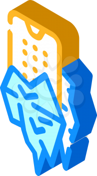 frozen calls of call center isometric icon vector. frozen calls of call center sign. isolated symbol illustration