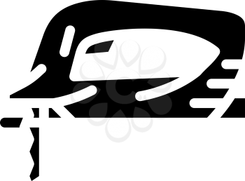 jigsaw tool glyph icon vector. jigsaw tool sign. isolated contour symbol black illustration