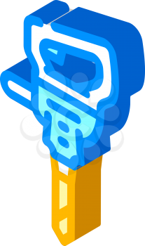 jackhammer tool isometric icon vector. jackhammer tool sign. isolated symbol illustration