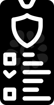 data access glyph icon vector. data access sign. isolated contour symbol black illustration