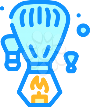 heavenly fogariki event color icon vector. heavenly fogariki event sign. isolated symbol illustration
