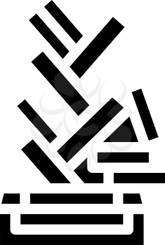 design shelf furniture glyph icon vector. design shelf furniture sign. isolated contour symbol black illustration