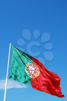 Royalty Free Photo of a Portuguese Flag