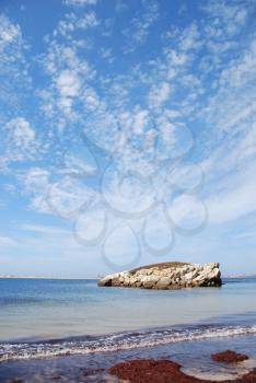 Royalty Free Photo of the Baleal Peniche Beach, Portugal