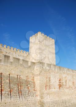 Royalty Free Photo of a Castle in Lisbon