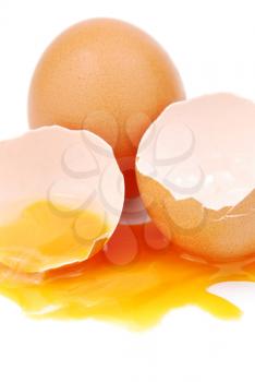 Royalty Free Photo of Broken Eggs