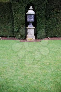 Royalty Free Photo of an Ornamental Garden at Sudeley Castle in Winchcombe, Gloucestershire