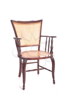 Royalty Free Photo of an Antique Wood Chair