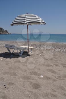 Royalty Free Photo of Beautiful Beach in Kefalos (Kos), Greece