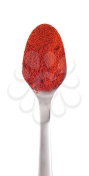Royalty Free Photo of a Spoonful of Paprika
