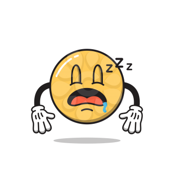 Royalty-free clipart image of an emoji