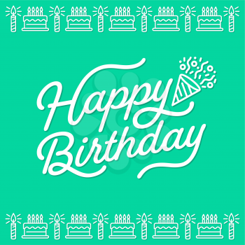 Royalty-Free Clipart Image for a Birthday