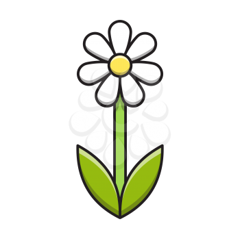 Royalty-Free Clipart Image of a Flower