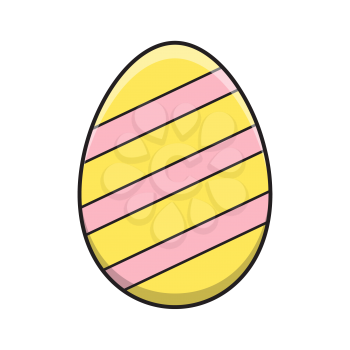 Royalty-Free Clipart Image of an Easter Egg