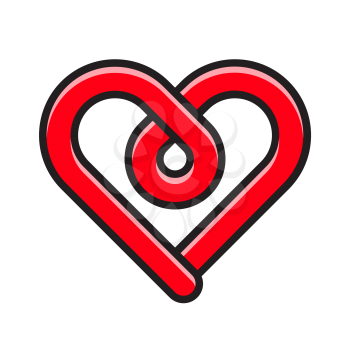 Royalty-Free Clipart Image of a Heart