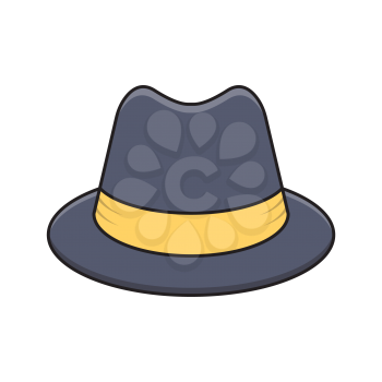 Royalty-free Clipart Image of a Hat