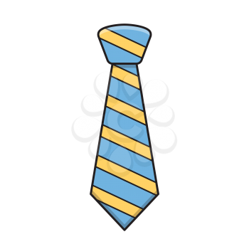 Royalty-free Clipart Image of a Tie