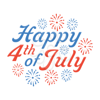 Royalty-Free Clipart Image Part of a 4th of July Independence Day Set