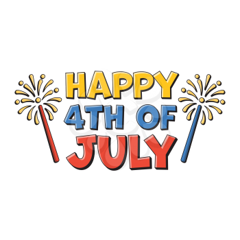 Royalty-Free Clipart Image Part of a 4th of July Independence Day Set