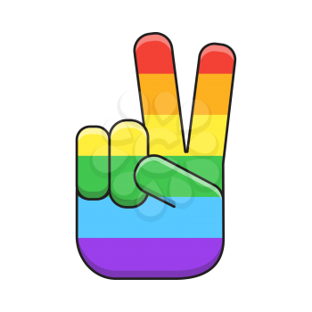 Royalty-free Clipart Image Part of a Pride Month Set