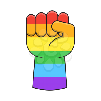 Royalty-free Clipart Images Part of Pride Month Set