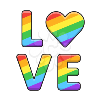 Royalty-free Clipart Images Part of Pride Month Set