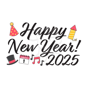 Royalty-Free Clipart Image for New Year