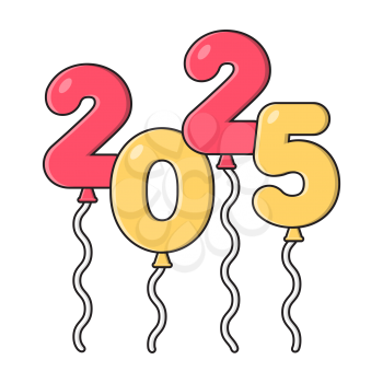 Royalty-Free Clipart Image for New Year