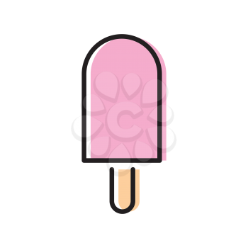 Royalty-Free Clipart Image of a Popsicle