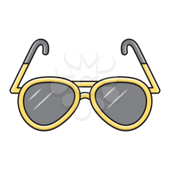 Royalty-Free Clipart Image of Sunglasses