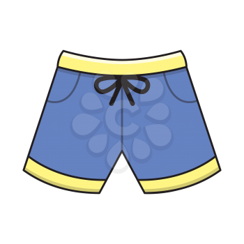 Royalty-Free Clipart Image of Shorts